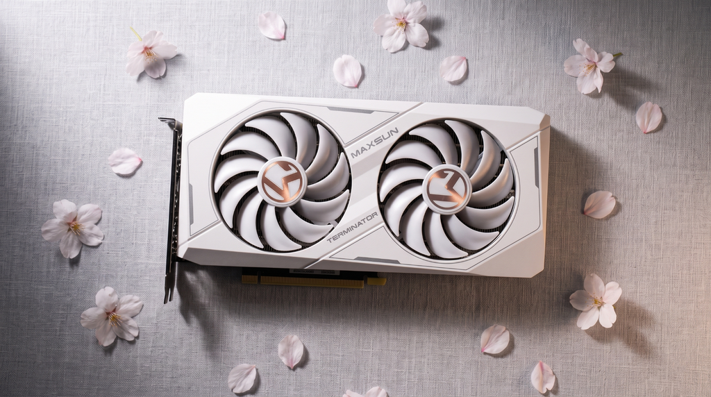 (2ND) VGA RTX 4070 12G MAXSUN TERMINATOR WHITE