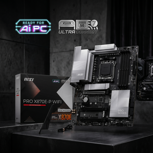 MAINBOARD MSI PRO X870E-P WIFI 7 AM5 DDR5 NEW