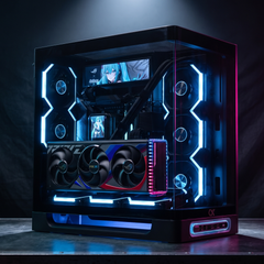CASE XIGMATEK HEAVEN BLACK ATX (CHƯA KÈM FAN)