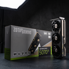 (NEW) VGA ZOTAC GAMING RTX 5070Ti 16G SOLID CORE OC GDDR7