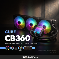 TẢN NHIỆT NƯỚC AIO DARKFLASH CB360 ARGB NEW