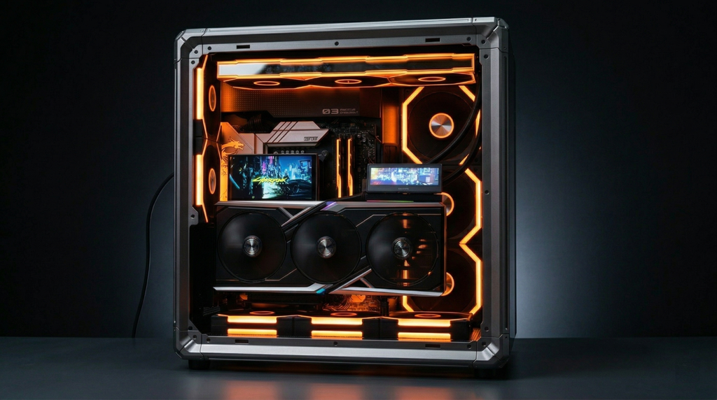 CASE JONSBO X400 GREY (CHƯA KÈM FAN)