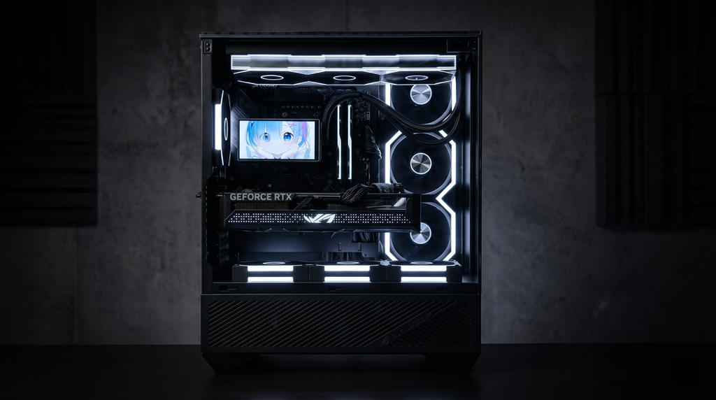 CASE DARKFLASH DY460 BLACK (CHƯA KÈM FAN)