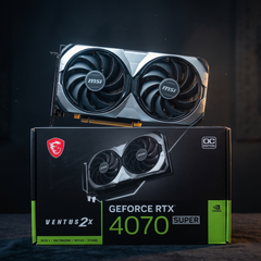 (2ND) VGA MSI RTX 4070 SUPER 12G VENTUS 2X OC
