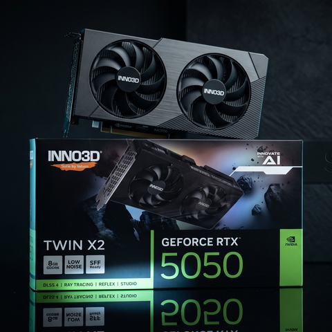 (02-2029) VGA RTX 5050 8G INNO3D TWIN X2 GDDR7