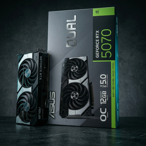 (11-2028) VGA RTX 5070 12G ASUS DUAL OC GDDR7