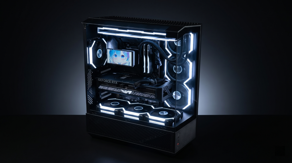 CASE DARKFLASH DY460 BLACK (CHƯA KÈM FAN)