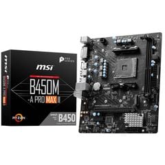 MAINBOARD MSI B450M-A PRO MAX II (AM4 / 4XDDR4) NEW