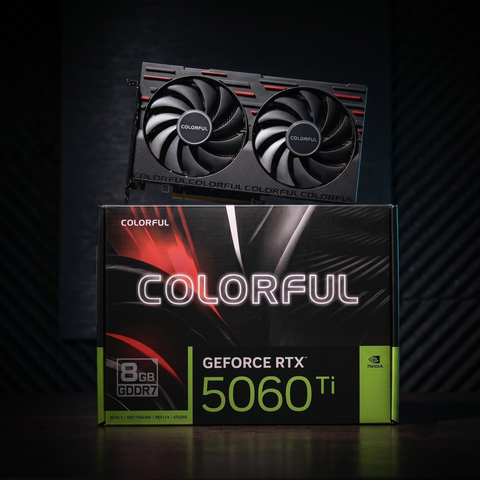 (NEW) VGA RTX 5060Ti 8G COLORFUL DUO GAMING GDDR7