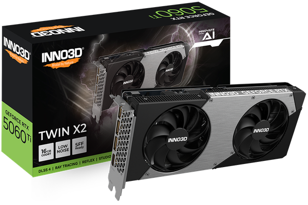 (NEW) INNO3D GeForce RTX 5060Ti 16G TWIN X2 GDDR7