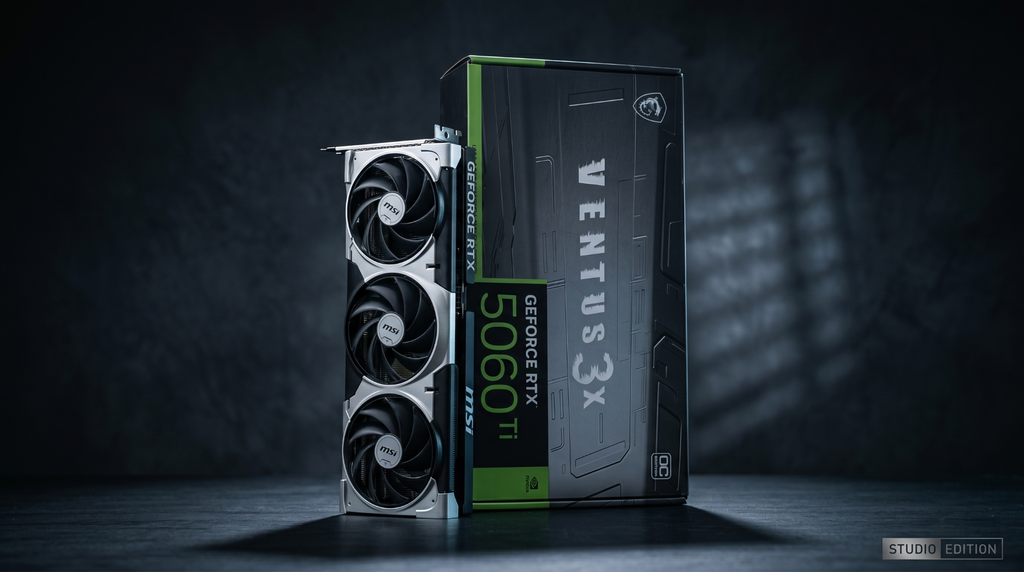 (06-2028) VGA RTX 5060Ti 16GB MSI VENTUS 3X OC GDDR7 (3 FAN)