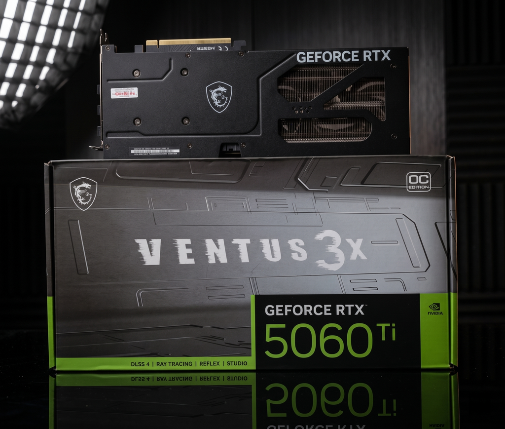(06-2028) VGA RTX 5060Ti 16GB MSI VENTUS 3X OC GDDR7 (3 FAN)