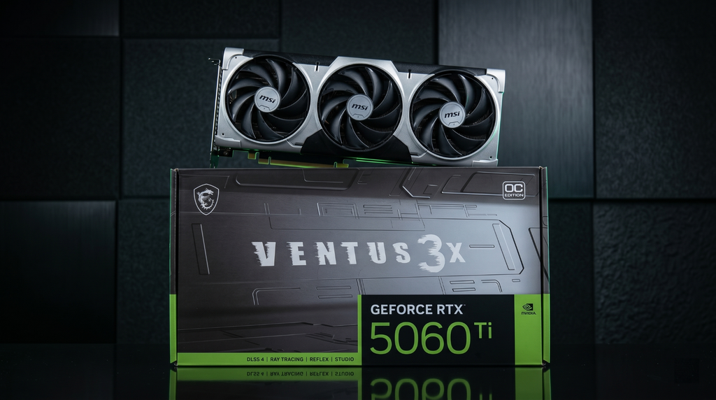 (06-2028) VGA RTX 5060Ti 16GB MSI VENTUS 3X OC GDDR7 (3 FAN)