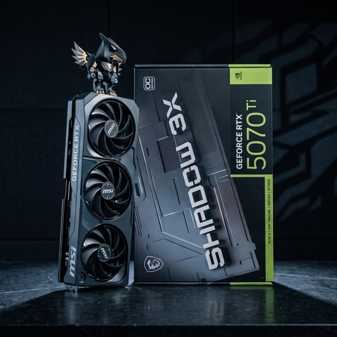 (NEW) VGA MSI GeForce RTX 5070Ti 16G SHADOW OC EDITION