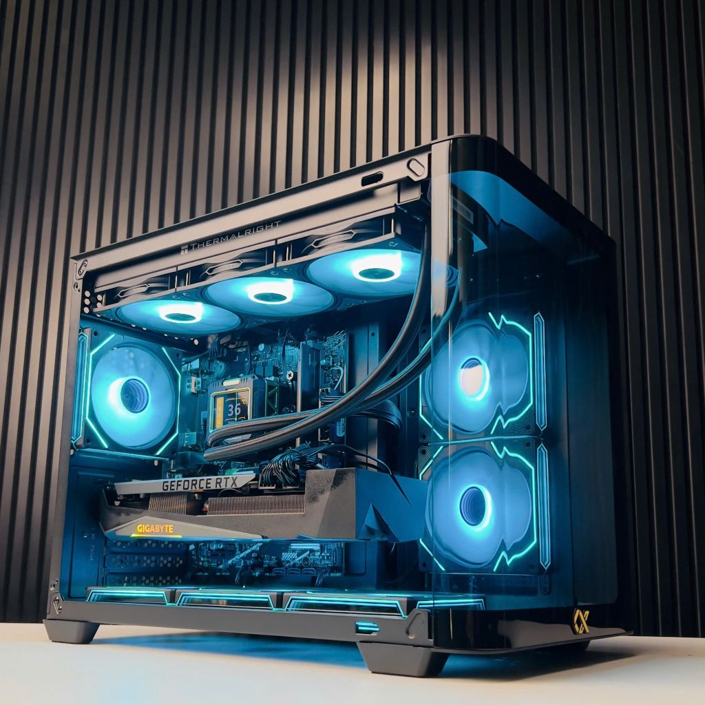 CASE XIGMATEK ALPHA PANO M KÍNH CONG (CHƯA KÈM FAN)