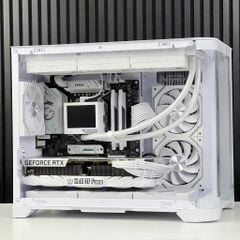 CASE MIK FOCALORS M WHITE - KÍNH CONG (CHƯA KÈM FAN)