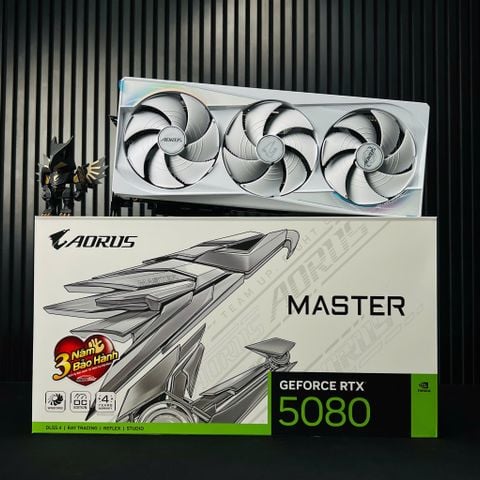 (06-2029) AORUS GeForce RTX 5080 16G MASTER ICE