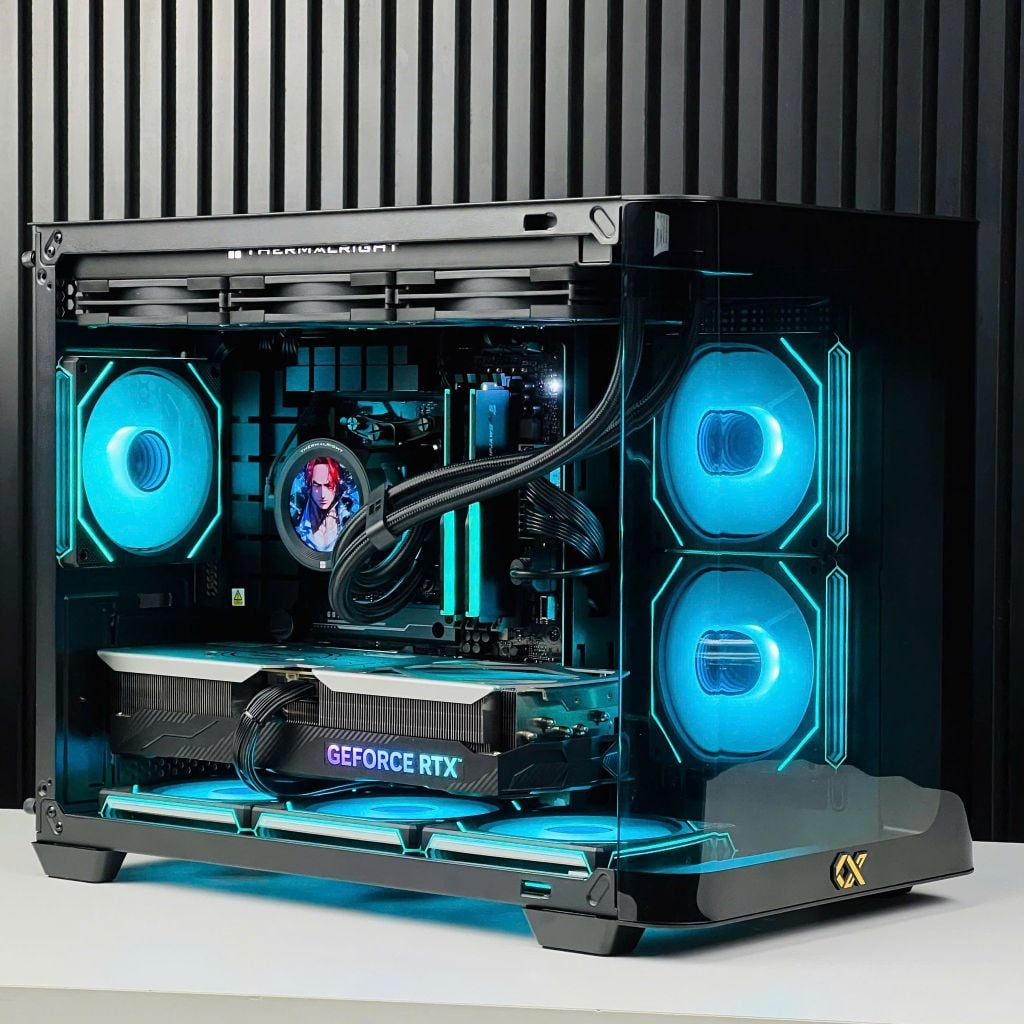 CASE XIGMATEK ALPHA PANO M KÍNH CONG (CHƯA KÈM FAN)