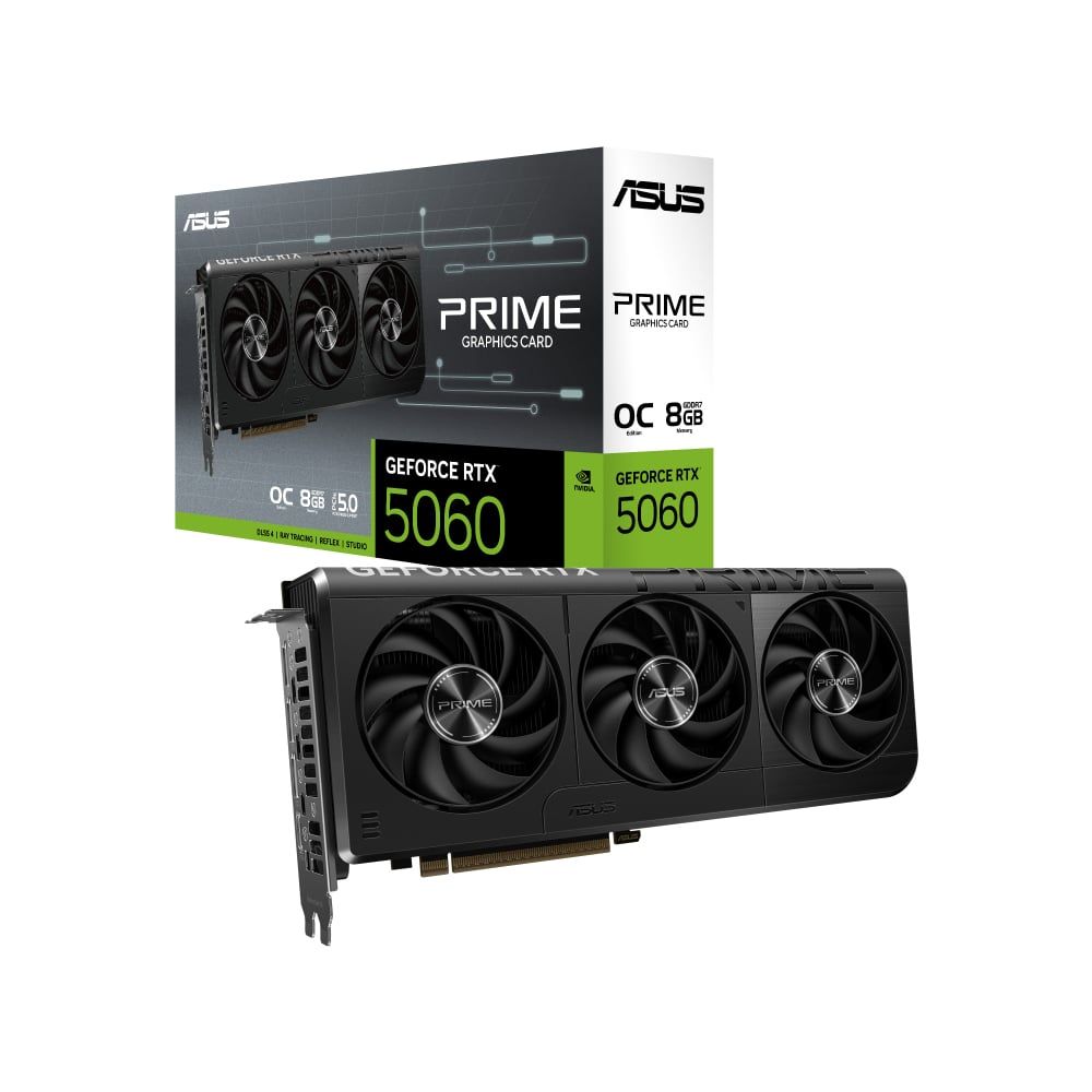 (NEW) VGA ASUS PRIME RTX 5060 8GB OC GDDR7