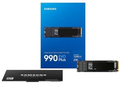 SSD 2TB SAMSUNG 990 EVO PLUS 7250 MB/s PCIe 4.0 NEW
