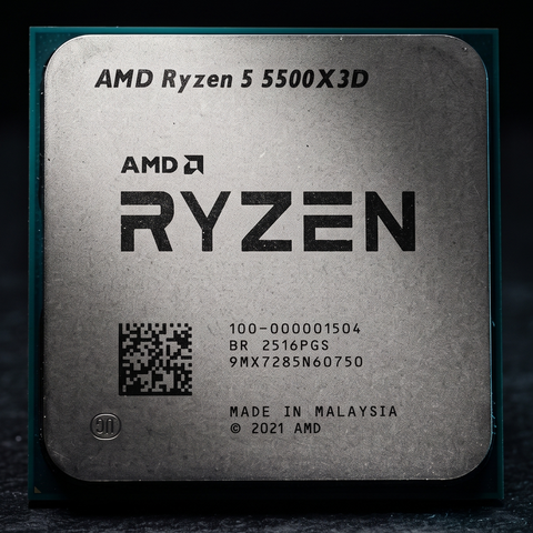 CPU AMD RYZEN 5 5500X3D 4.0 GHz 6 Cores 12 Threads NEW