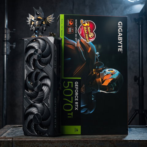 (NEW) VGA GIGABYTE RTX 5070Ti 16G WINDFORCE OC SFF GDDR7
