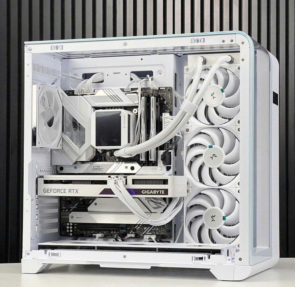 CASE DARKFLASH L280 ATX WHITE (CHƯA KÈM FAN)