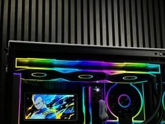 TẢN NƯỚC 360 LEOPARD PRO FLOW MÀN HÌNH 5.5 INCH XOAY 270° WHITE