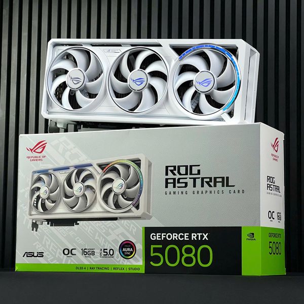 (NEW) ROG ASTRAL RTX 5080 16G OC WHITE EDITION