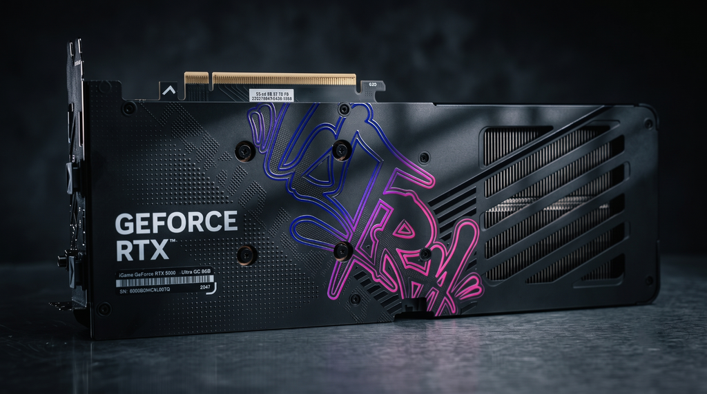 (NEW) VGA COLORFUL IGAME RTX 5060 8G ULTRA OC BLACK EDITION