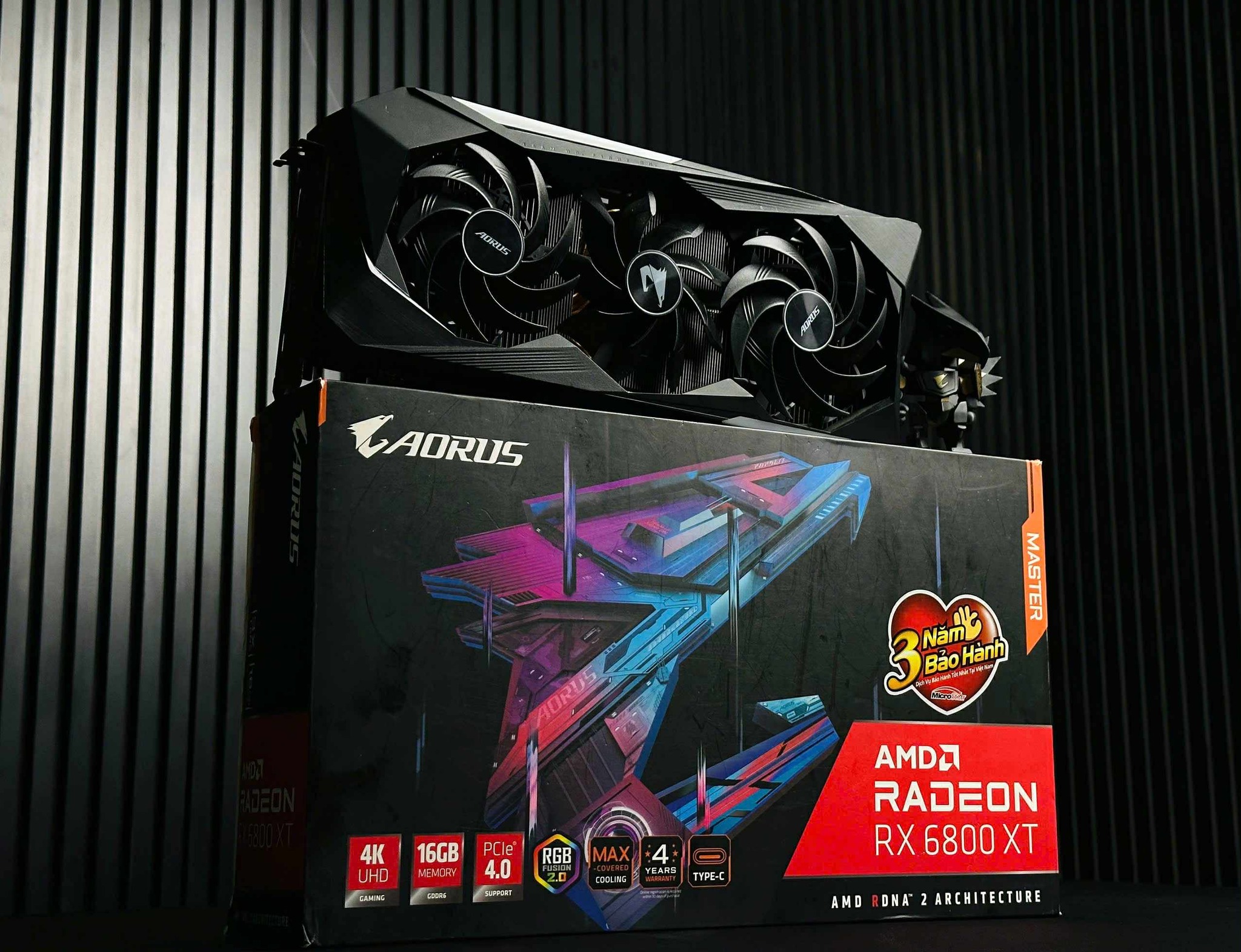 2ND) VGA RX 6800XT 16G AORUS MASTER GIGABYTE(2ND) VGA RX 6800XT