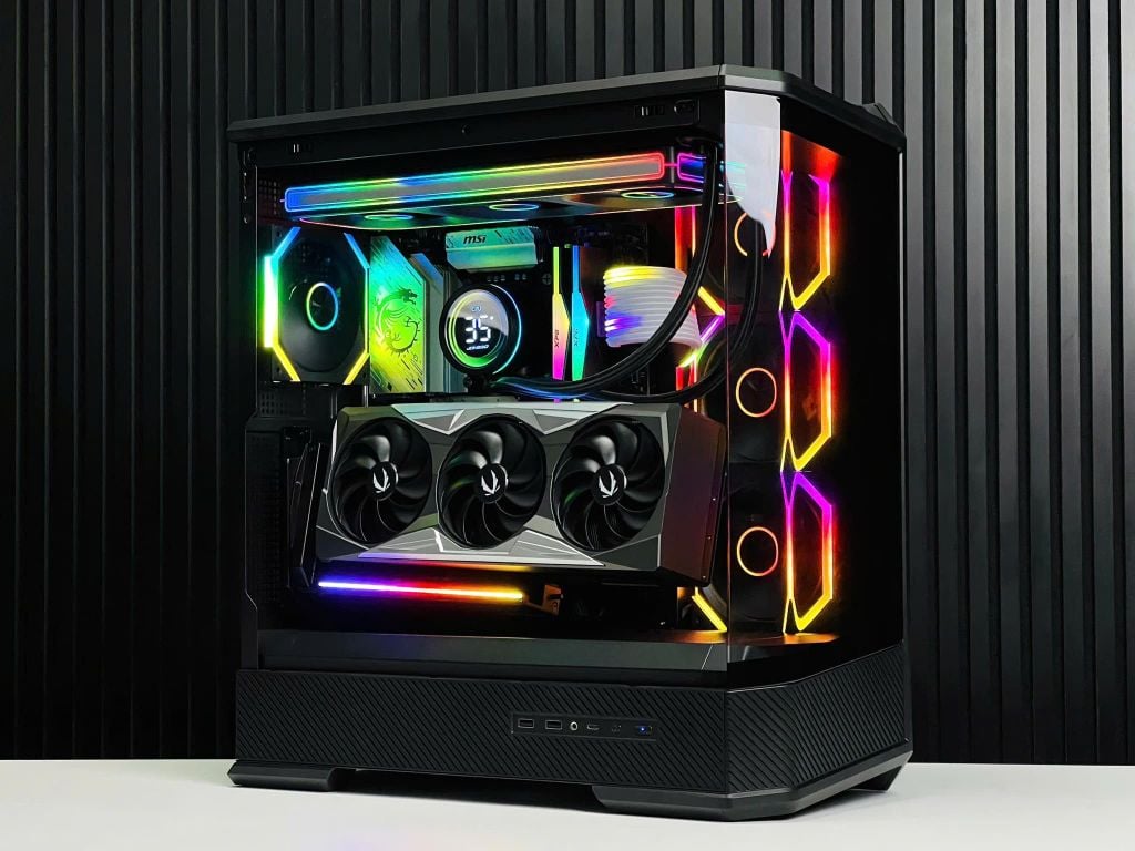 Bộ dựng VGA Lian Li GPU Bracket kèm PCIe 5.0 Riser Black