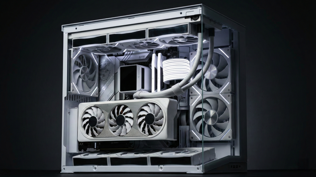 Case Lian Li O11 Dynamic Mini V2 White NEW