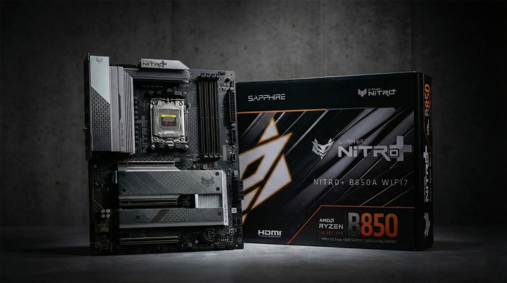 MAINBOARD SAPPHIRE NITRO+ B850A WIFI 7 NEW