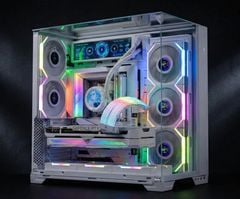 CASE LIAN O11 VISION COMPACT - WHITE (CHƯA KÈM FAN)