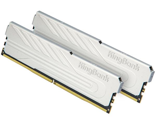 (NEW) RAM 32G 3200MHz (16X2) KINGBANK WHITE