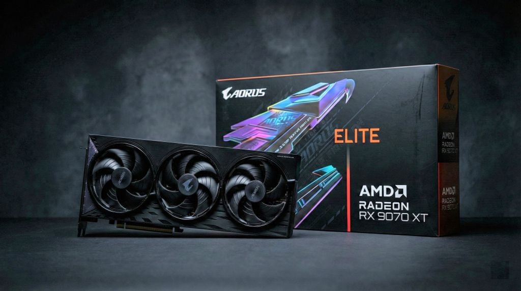 (NEW) VGA GIGABYTE Radeon RX 9070XT 16G AORUS ELITE