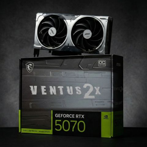 (10-2028) MSI GeForce RTX 5070 12GB VENTUS 2X OC GDDR7