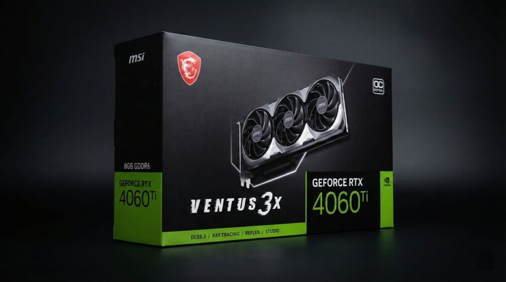 (02-2028) VGA MSI GeForce RTX 4060Ti 8GB VENTUS 3X OC