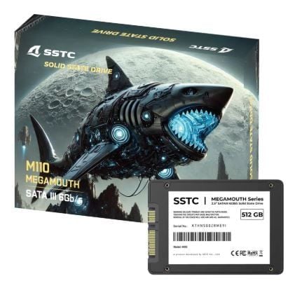 SSD 512GB SSTC M110 MEGAMOUTH SATA III 2,5 INCH NEW