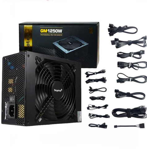 NGUỒN 1250W SEGOTEP GM1250W ATX 3.1 PCIE 5.1 GOLD MODULAR NEW