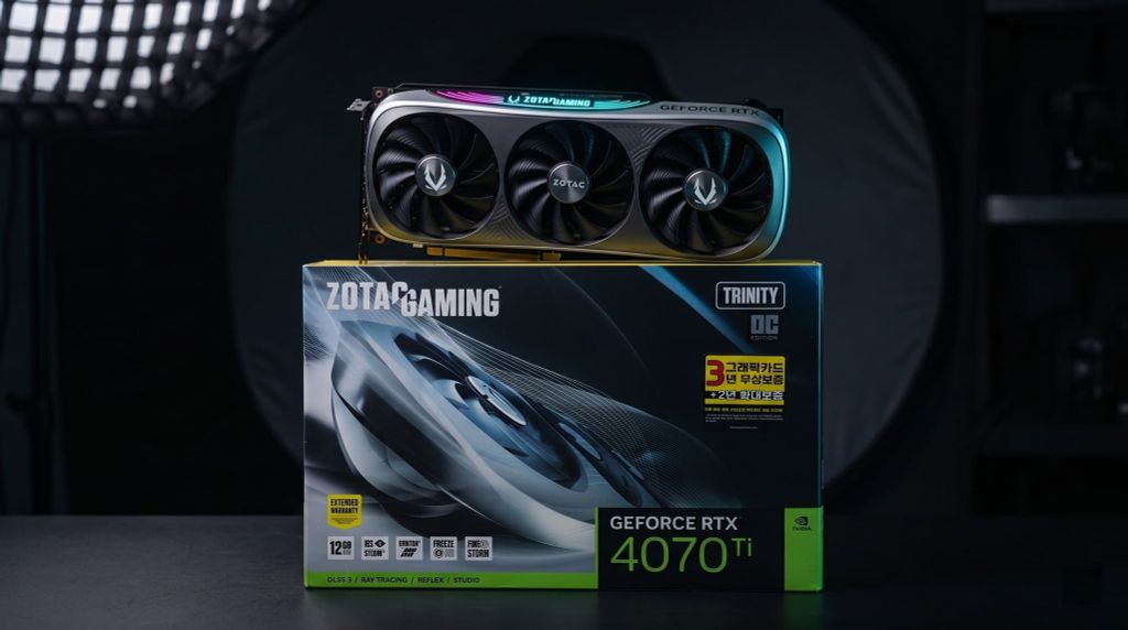 (2ND) VGA ZOTAC GAMING RTX 4070Ti 12G TRINITY OC
