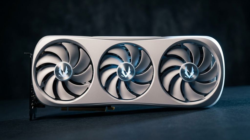 (2ND) VGA RTX 4080 SUPER 16GB ZOTAC GAMING TRINITY OC WHITE