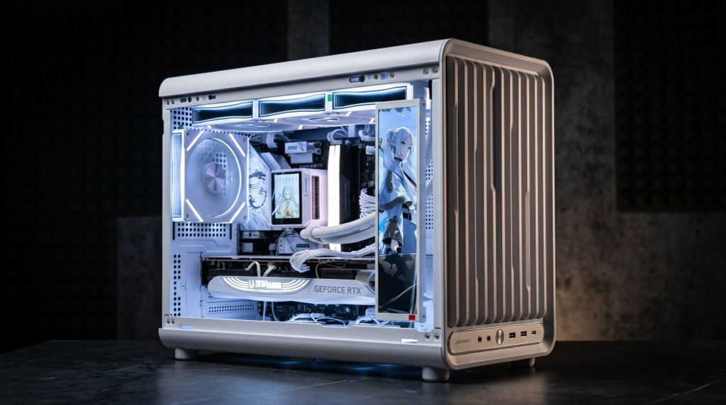 CASE JONSBO D33 WHITE (CHƯA KÈM FAN)