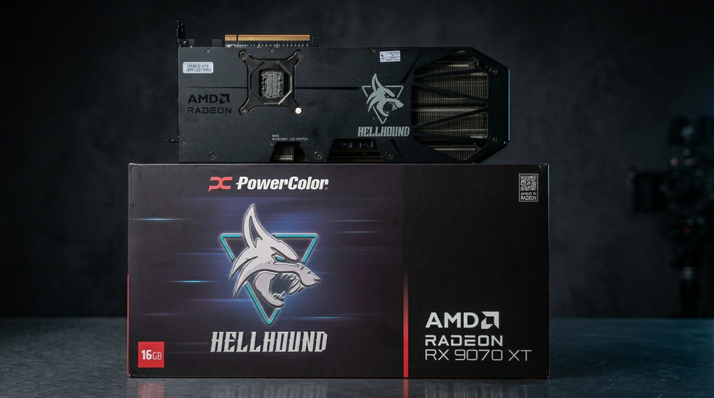 (2ND) VGA RX 9070XT 16GB POWERCOLOR HELLHOUND