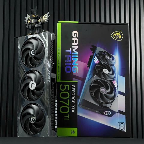 (NEW) MSI RTX 5070Ti 16G GAMING TRIO OC GDDR7 XT