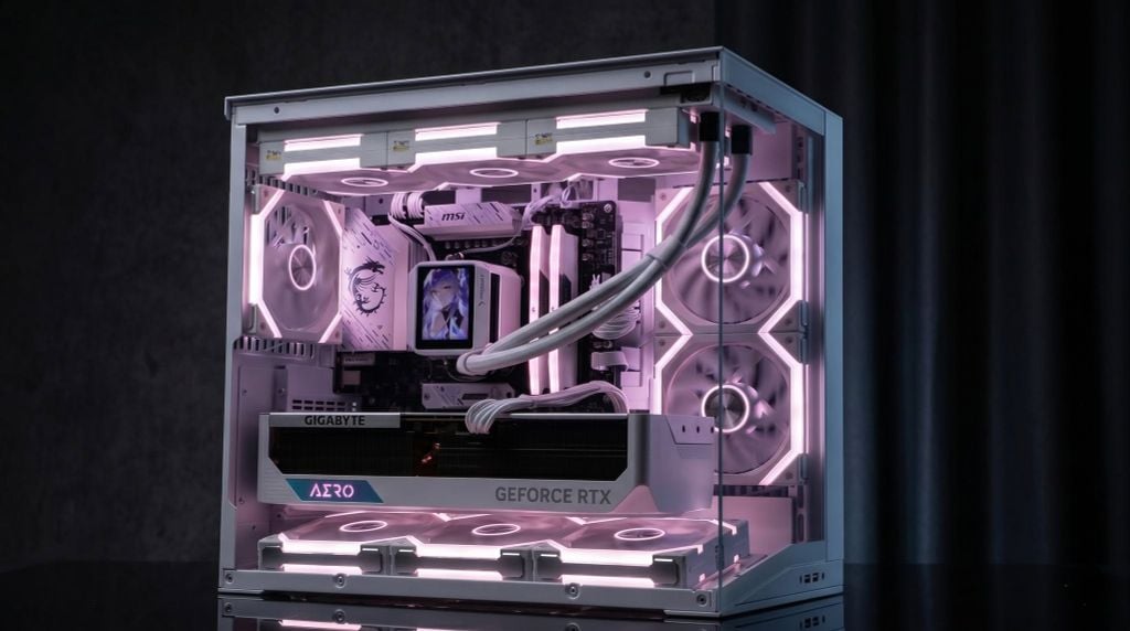 CASE LIAN LI O11 DYNAMIC MINI V2 WHITE (CHƯA KÈM FAN)