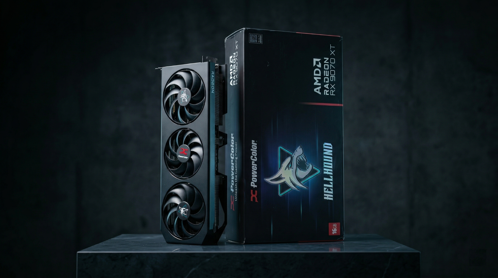 (2ND) VGA RX 9070XT 16GB POWERCOLOR HELLHOUND