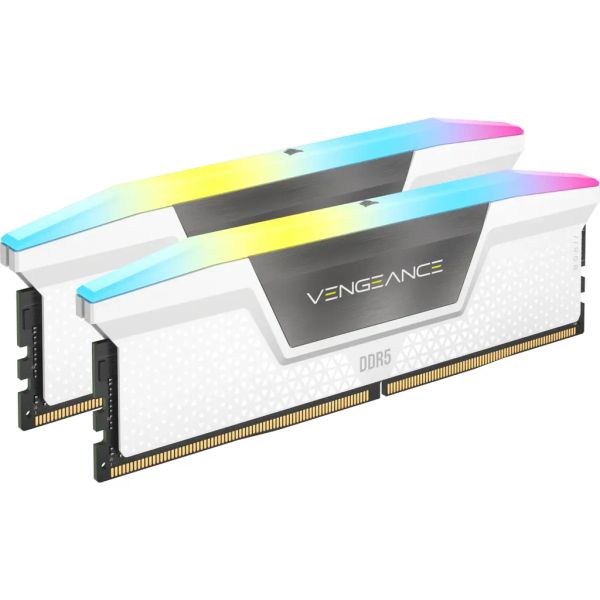 (02-2027) RAM 32G 5600MHz (16X2) CORSAIR VENGEANCE WHITE RGB