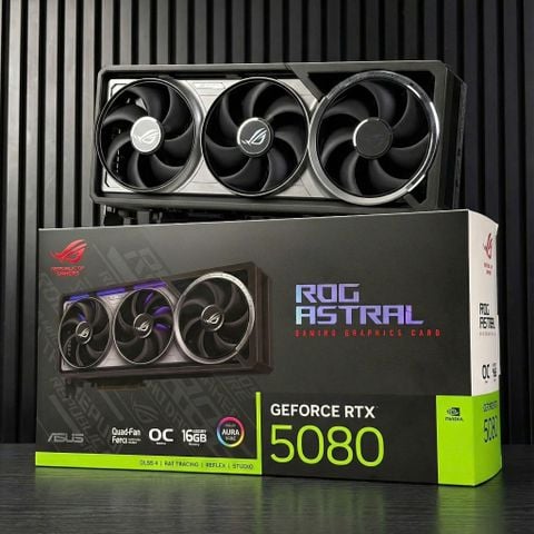 (NEW) VGA ASUS ROG ASTRAL RTX 5080 16G OC EDITION GDDR7